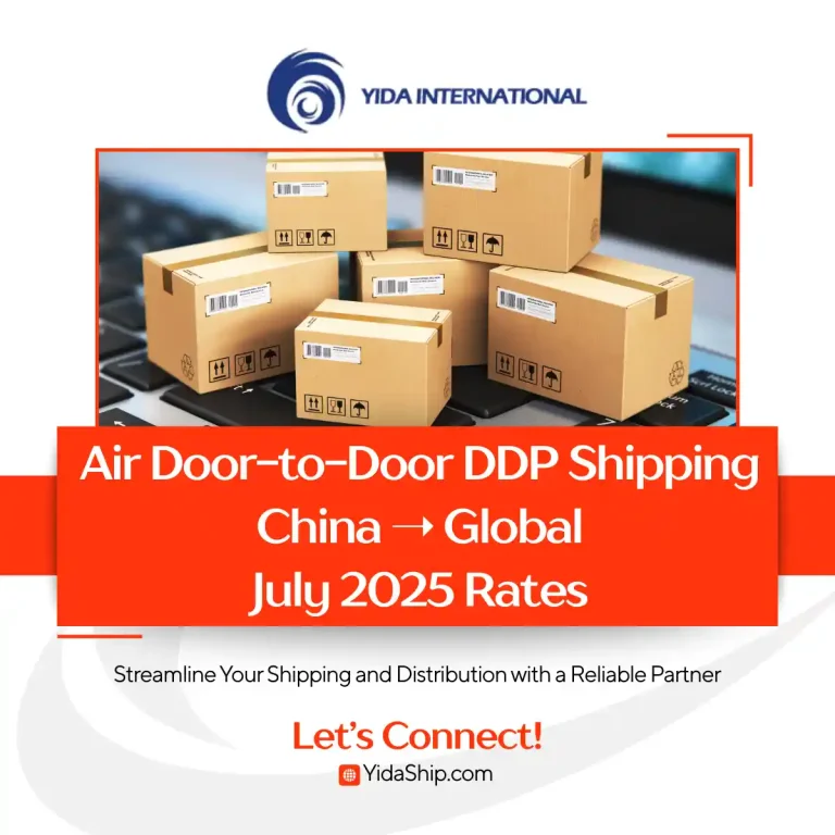 July Rates DDP