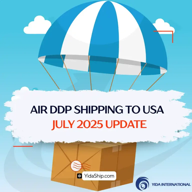 AIR DDP SHIPPING TO USA -JULY 2025 UPDATE