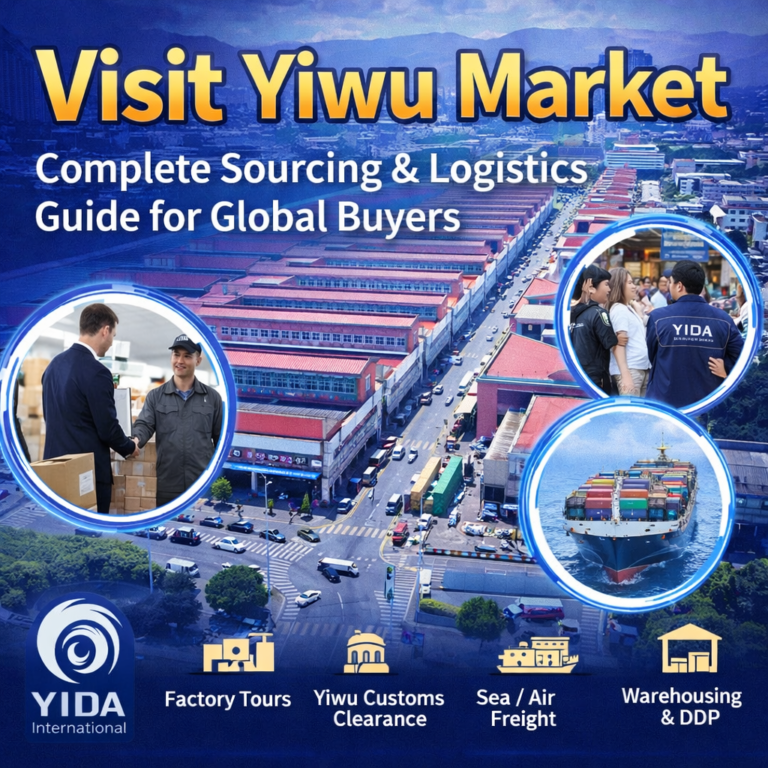 Visit Yiwu sourcing guide | Yida International Freight Forwarding Co. Ltd