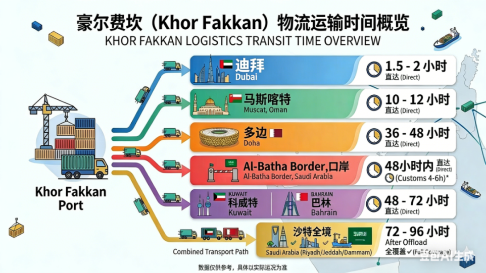 Middle East Door-to-Door Delivery Becomes Reality